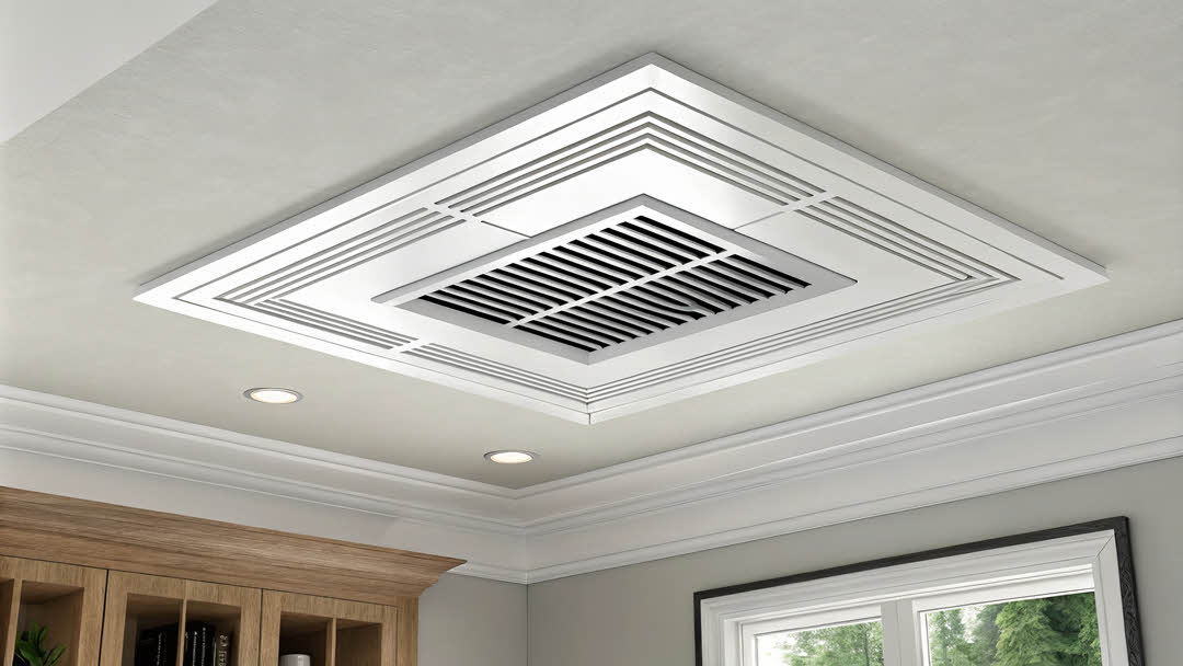 Home with Energy Efficient Ceiling Vent